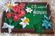Пряник на 8 марта